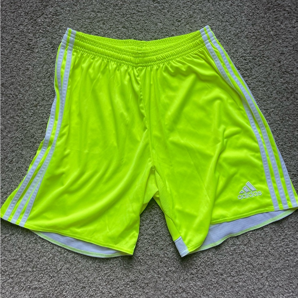 Mens soccer shorts - yellow